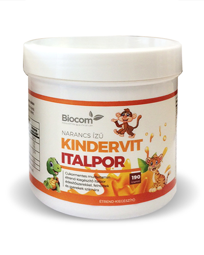 Biocom Kindervit Italpor Narancs